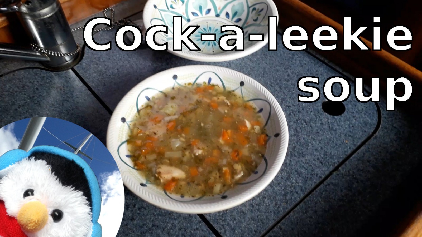 Watch our "Cock-a-leekie soup" video and add comments etc.