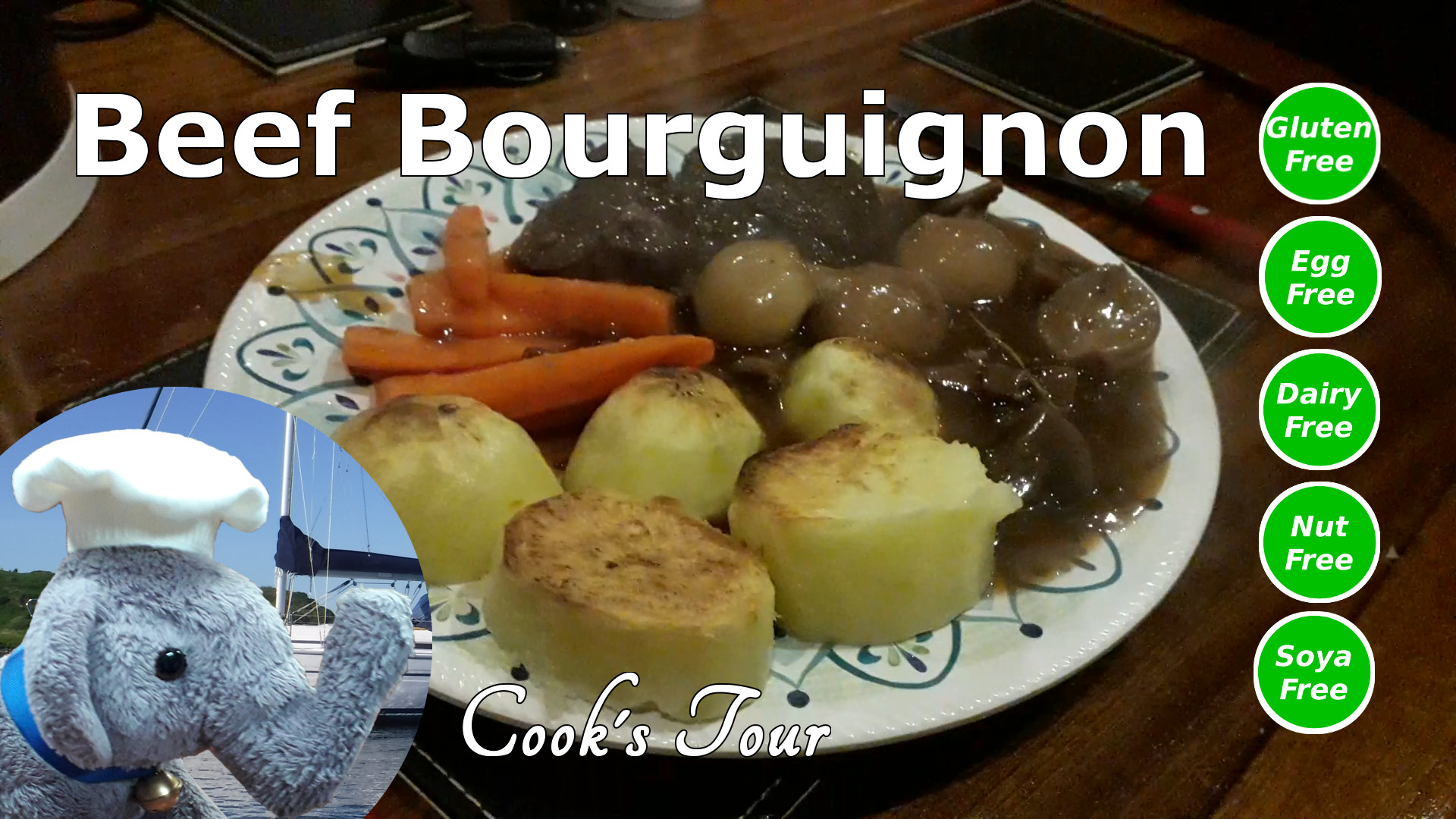 Watch our "Beef Bourguignon" video and add comments