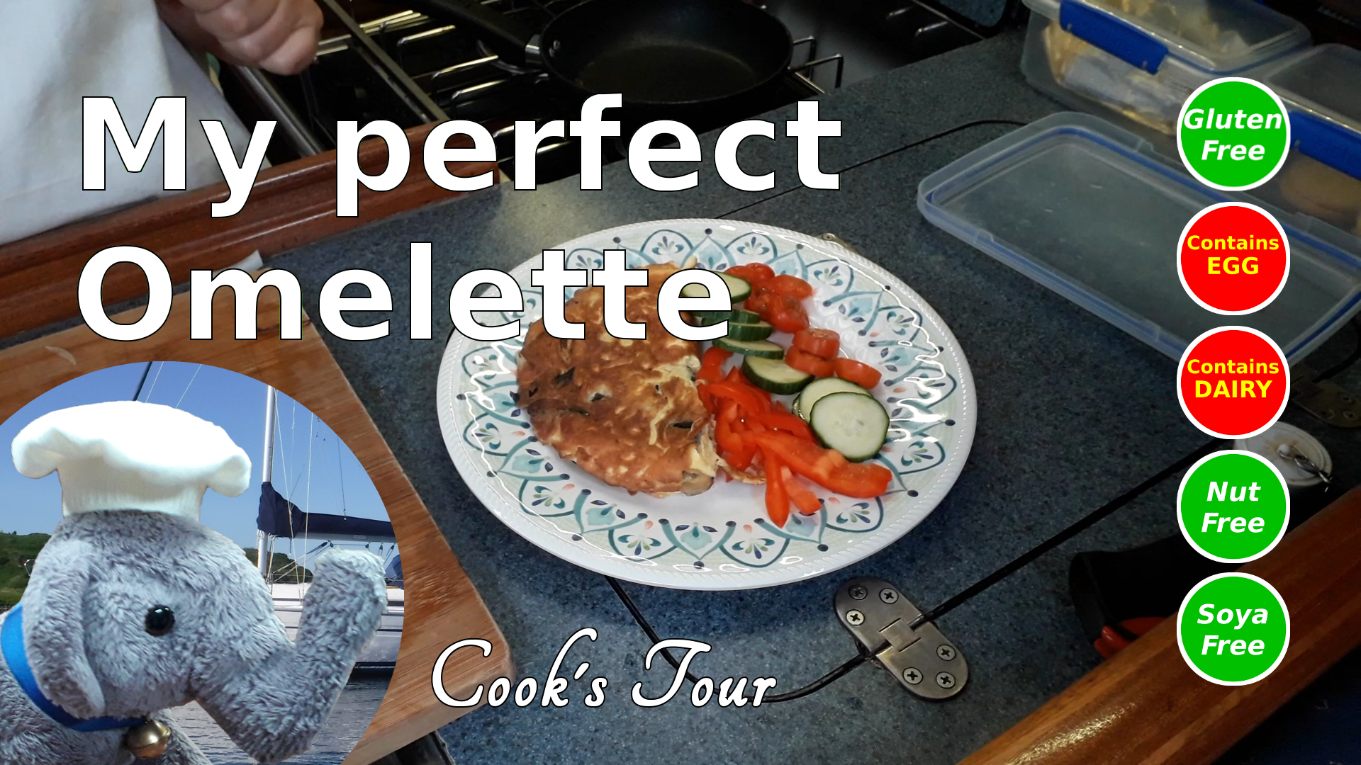 Watch "My perfect omelette" and add coments etc