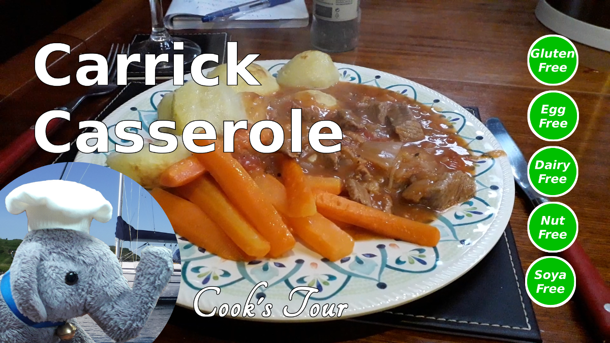 Watch our "Carrick Casserole" video and add comments etc.