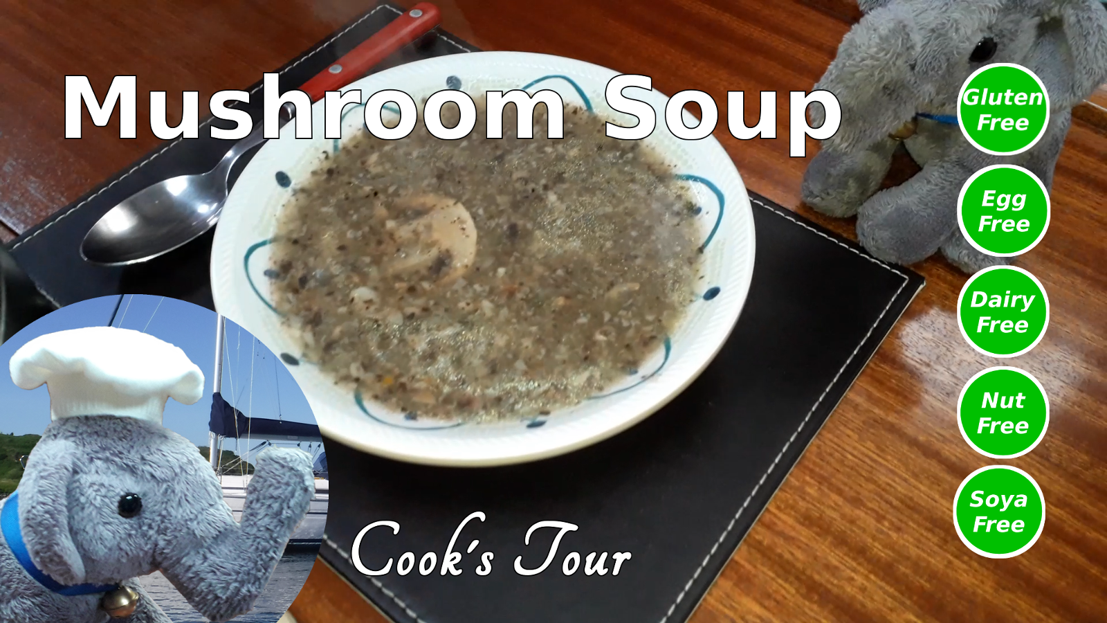 Watch our "Mushroom Soup" video and add comments