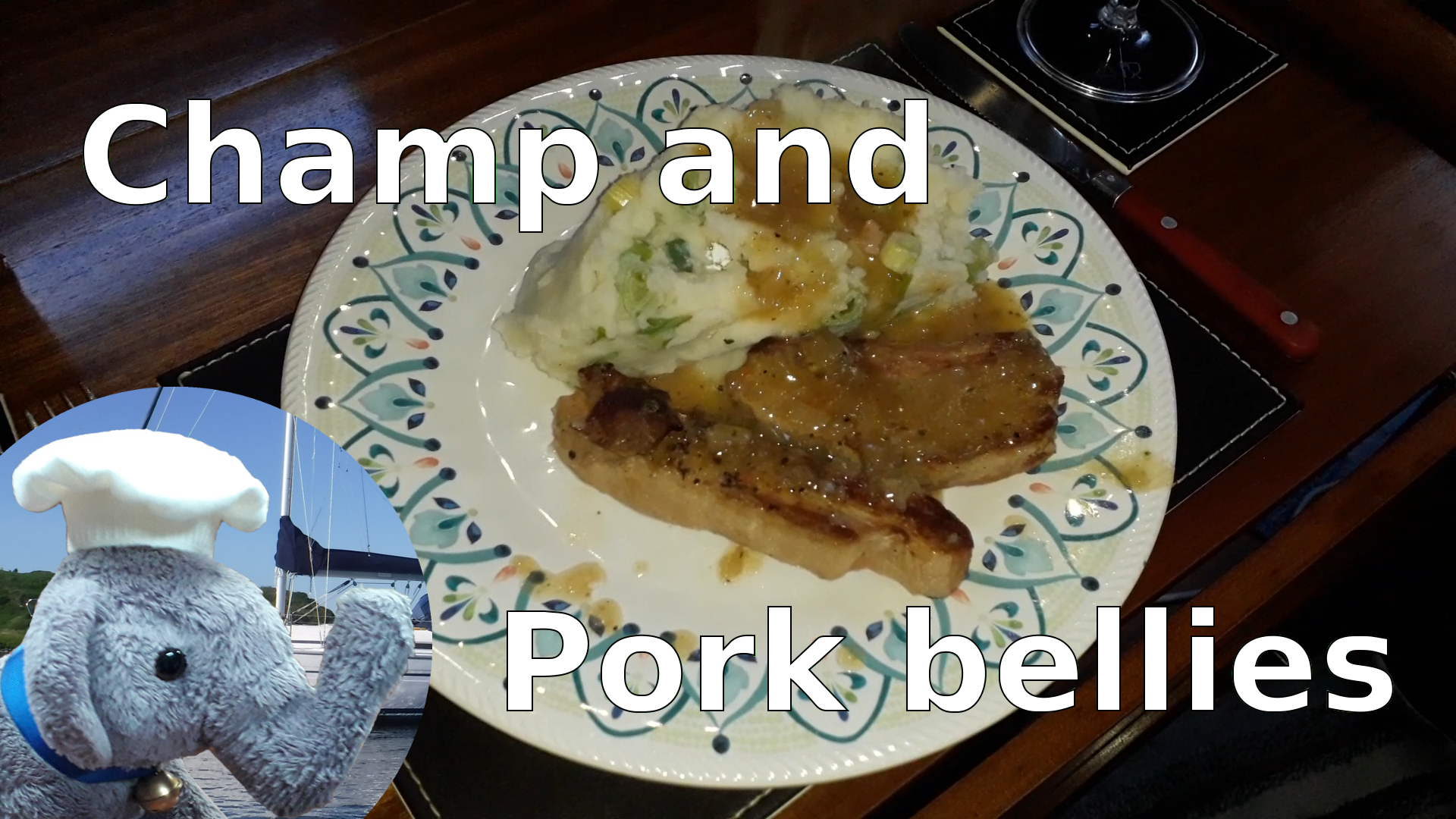 Watch our "Champ and Pork Bellies" and add comments etc.