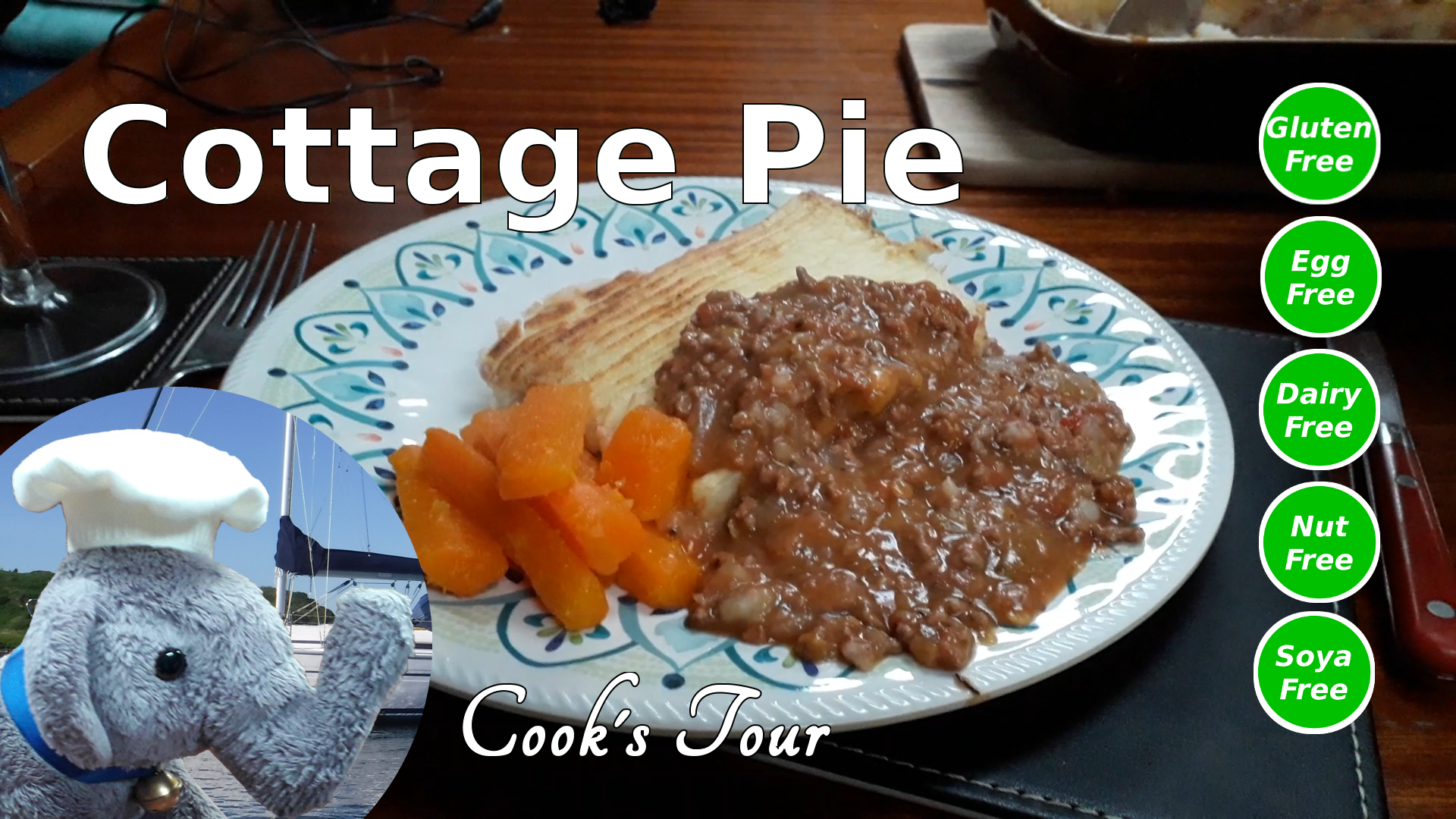 Watch our "Cottage Pie" episode and add comments etc.