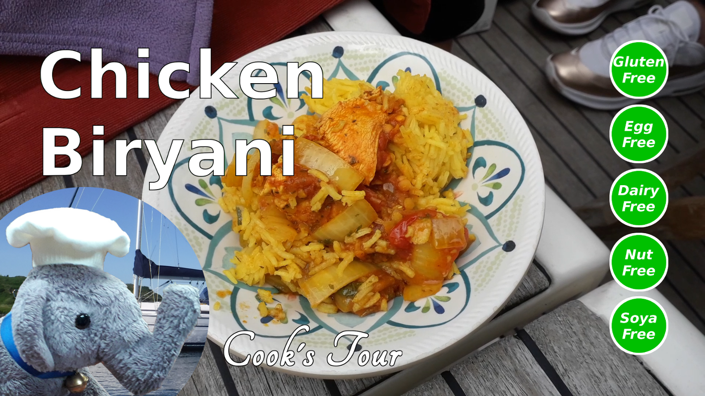 Watch our "Chicken Biryani" video and add comments etc.
